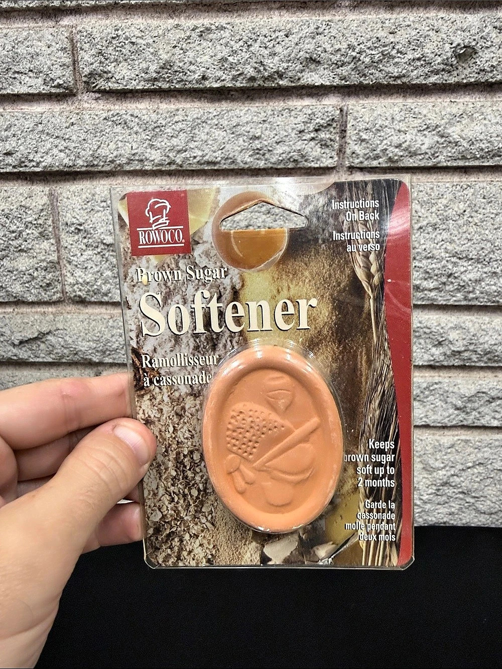 Rowoco Brown Sugar Softener NWT